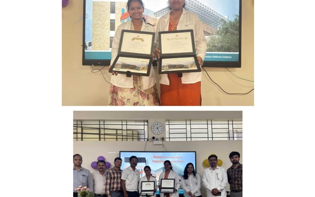 JEEVAKA AWARD AND AYURVISHARADHA AWARD