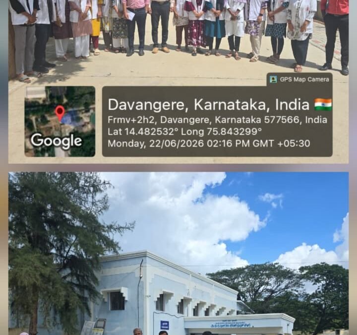 EDUCATIONAL FIELD VISIT : MUNICIPAL WATER PURIFICATION PLANT, Neelanahalli, Karnataka