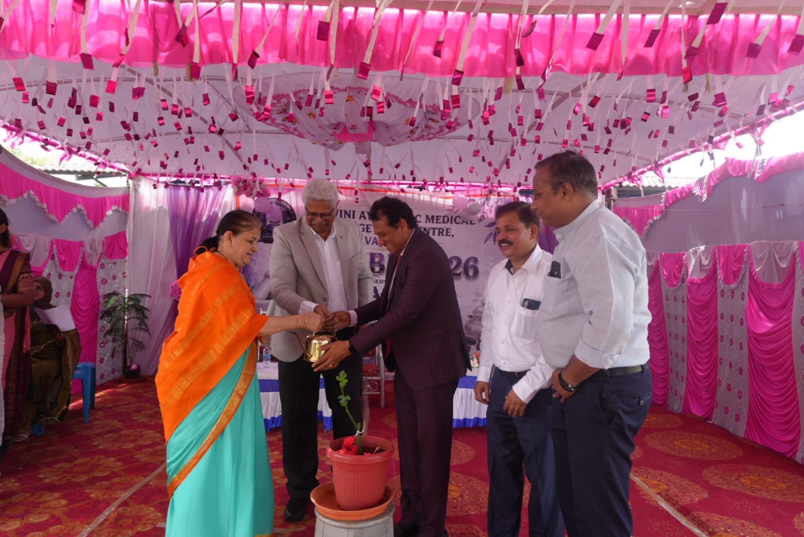 White coat ceremony & Fresher’s day Function.